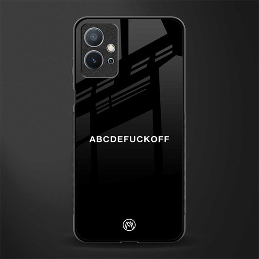 abcdefuckoff glass case for vivo t1 5g image