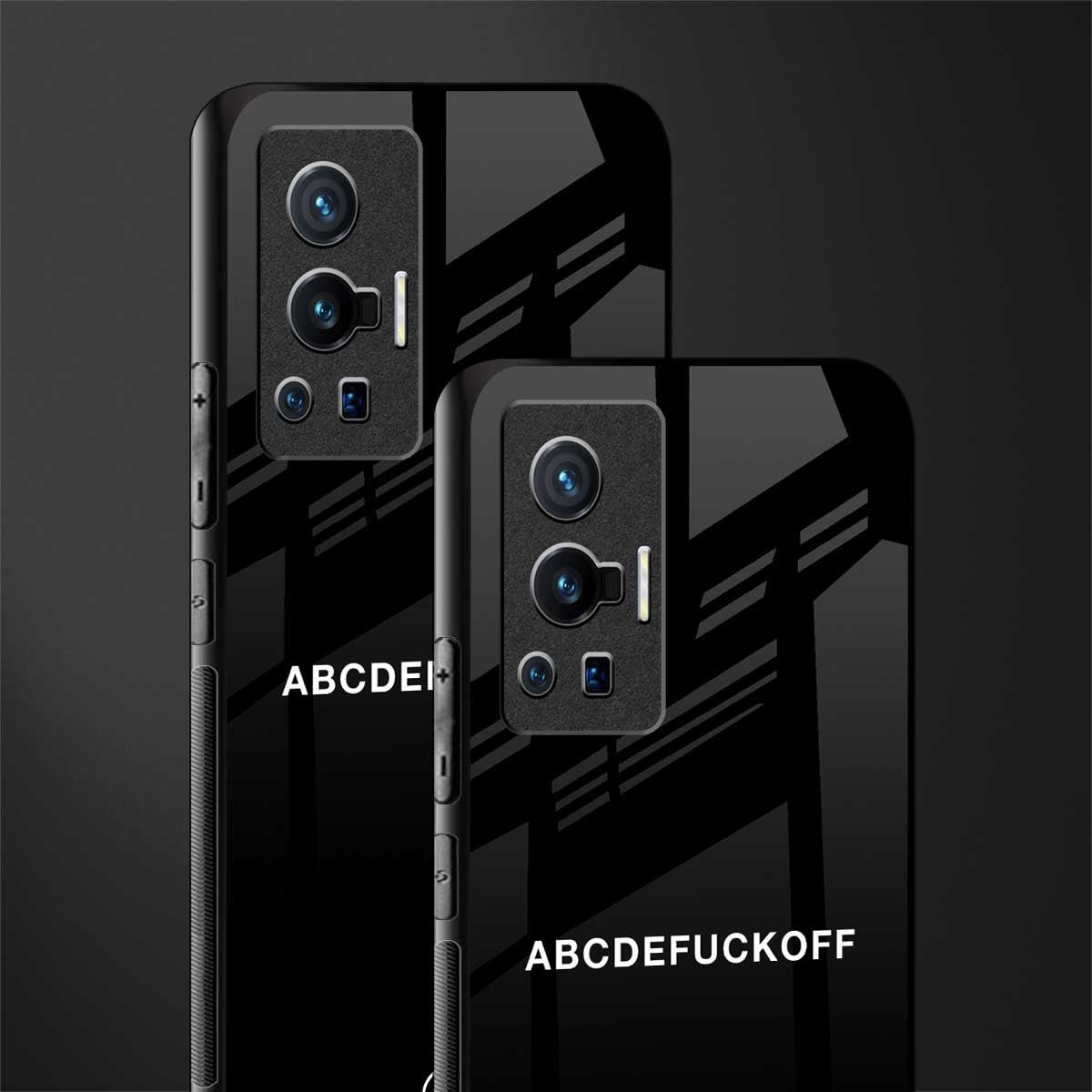 abcdefuckoff glass case for vivo x70 pro image-2