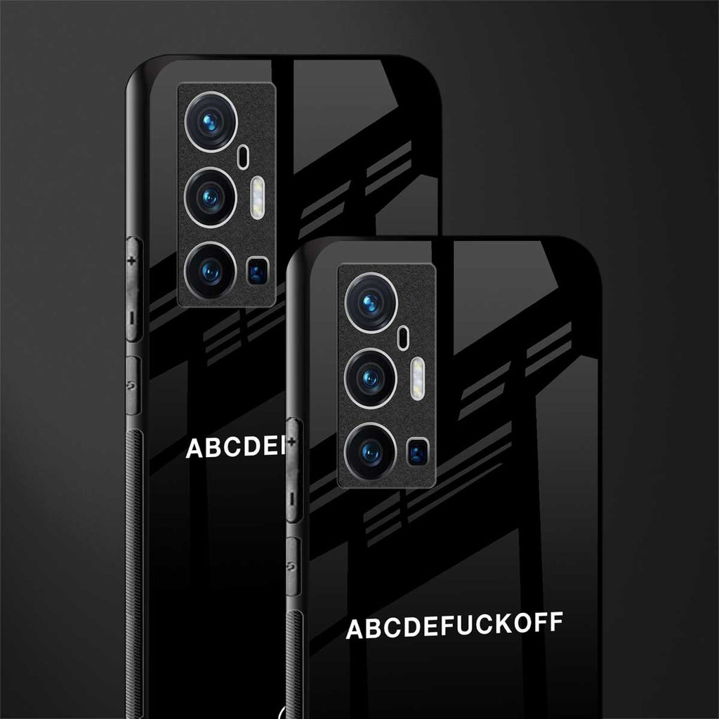 abcdefuckoff glass case for vivo x70 pro plus image-2