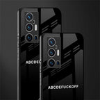 abcdefuckoff glass case for vivo x70 pro plus image-2