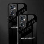 abcdefuckoff glass case for oppo reno7 5g image-2