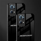 abcdefuckoff glass case for oppo reno7 pro 5g image-2