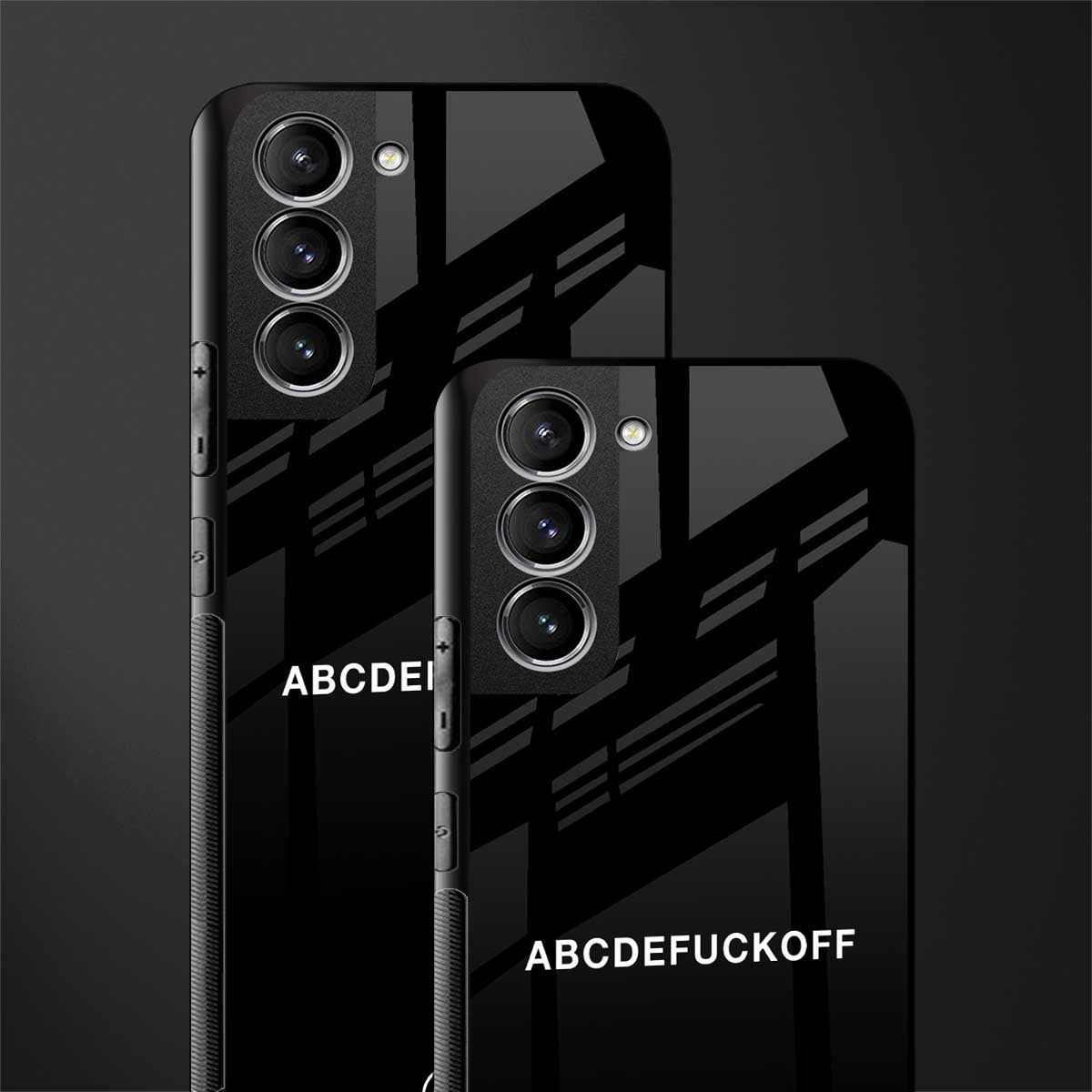 abcdefuckoff glass case for samsung galaxy s22 5g image-2