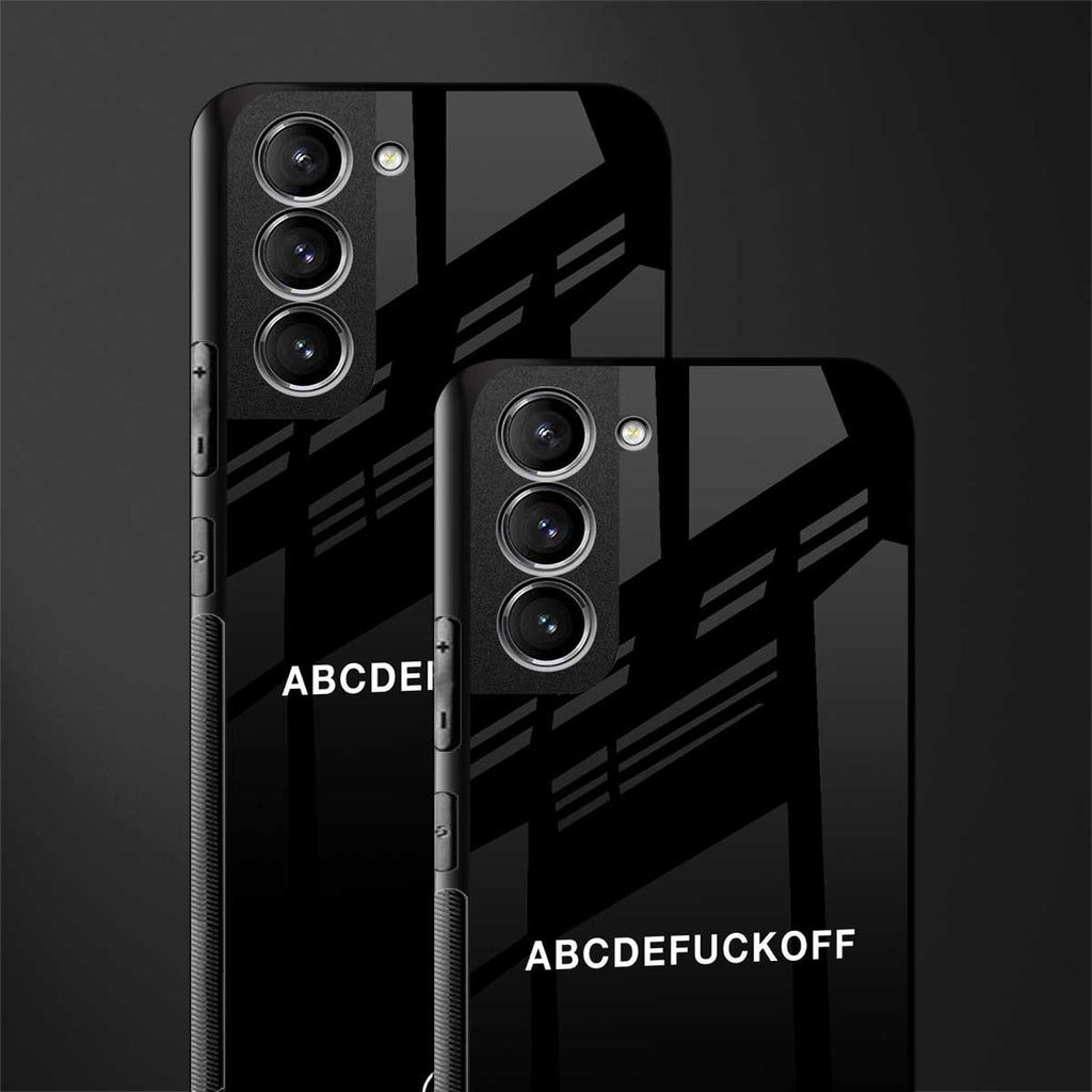 abcdefuckoff glass case for samsung galaxy s21 image-2