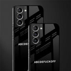 abcdefuckoff glass case for samsung galaxy s21 image-2