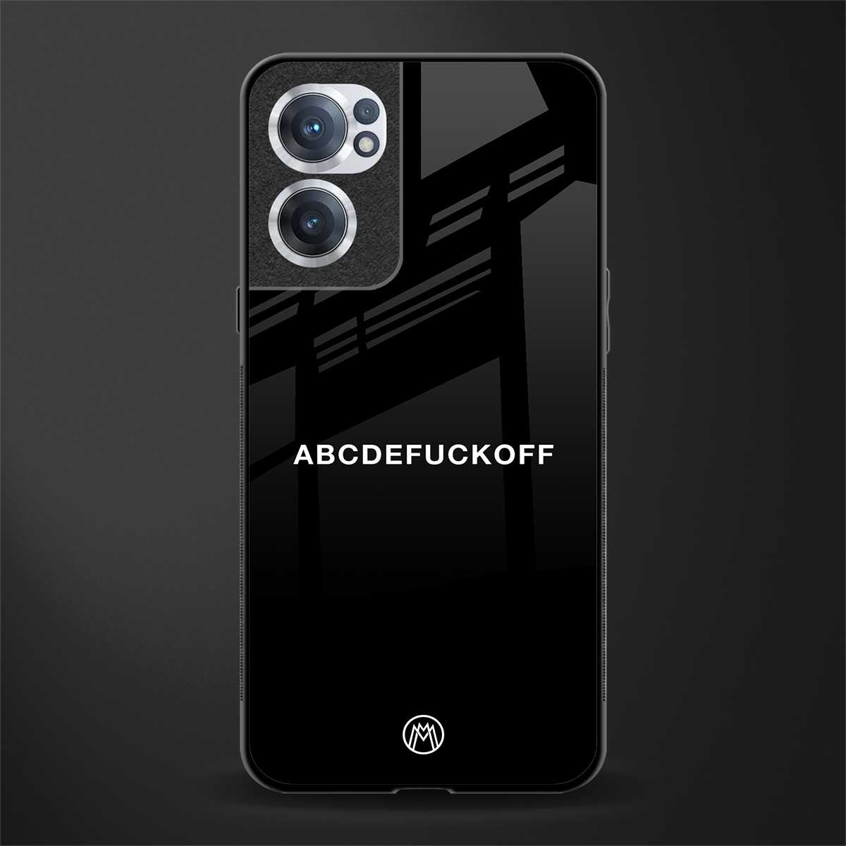 abcdefuckoff glass case for oneplus nord ce 2 5g image