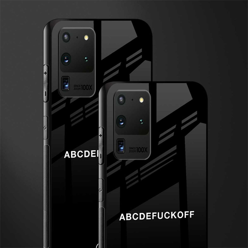 abcdefuckoff glass case for samsung galaxy s20 ultra image-2