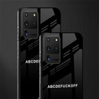 abcdefuckoff glass case for samsung galaxy s20 ultra image-2