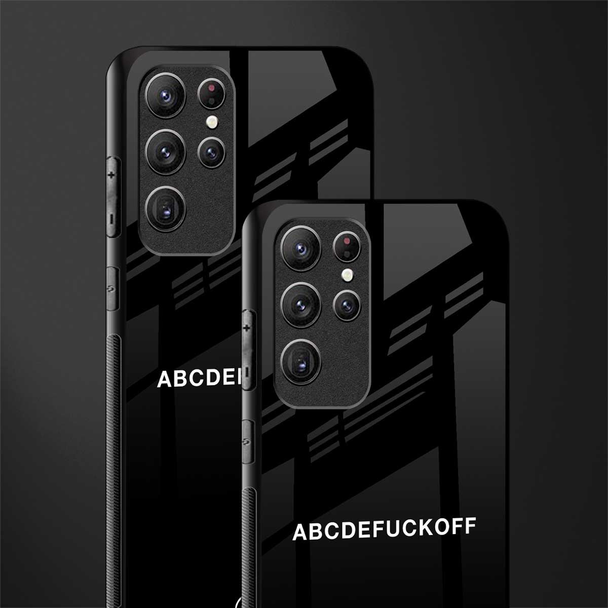 abcdefuckoff glass case for samsung galaxy s22 ultra 5g image-2