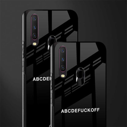 abcdefuckoff glass case for vivo y12 image-2