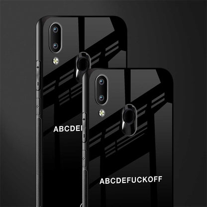 abcdefuckoff glass case for vivo y95 image-2