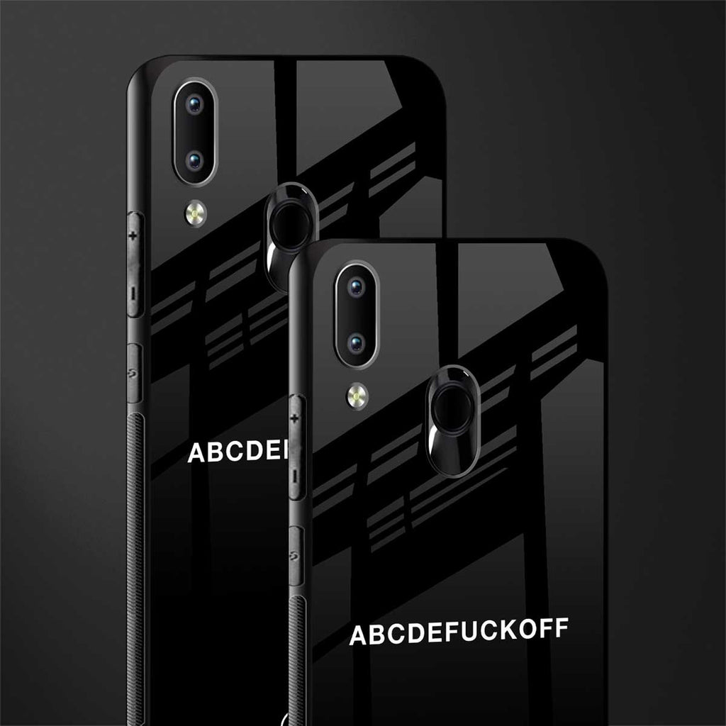 abcdefuckoff glass case for vivo y95 image-2