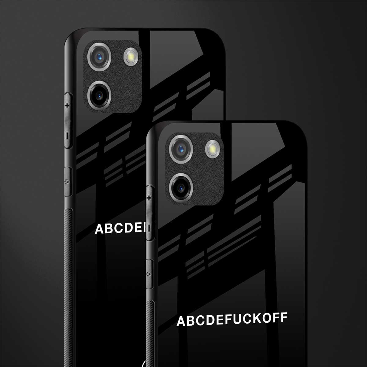 abcdefuckoff glass case for realme c11 image-2