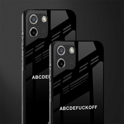 abcdefuckoff glass case for realme c11 image-2