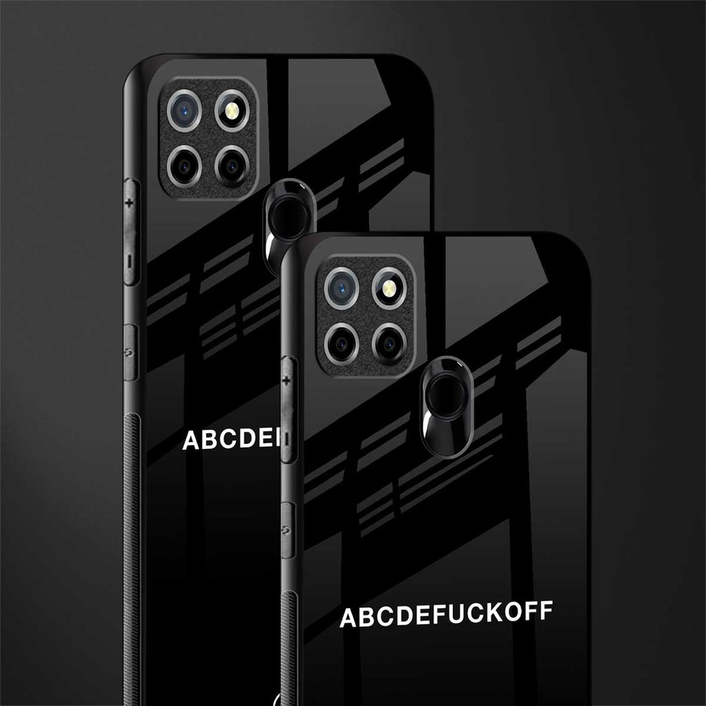 abcdefuckoff glass case for realme narzo 30a image-2