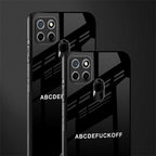 abcdefuckoff glass case for realme narzo 30a image-2