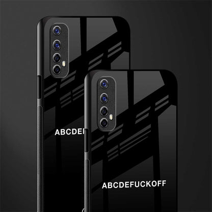 abcdefuckoff glass case for realme 7 image-2