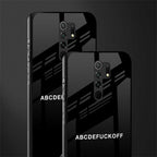 abcdefuckoff glass case for poco m2 image-2