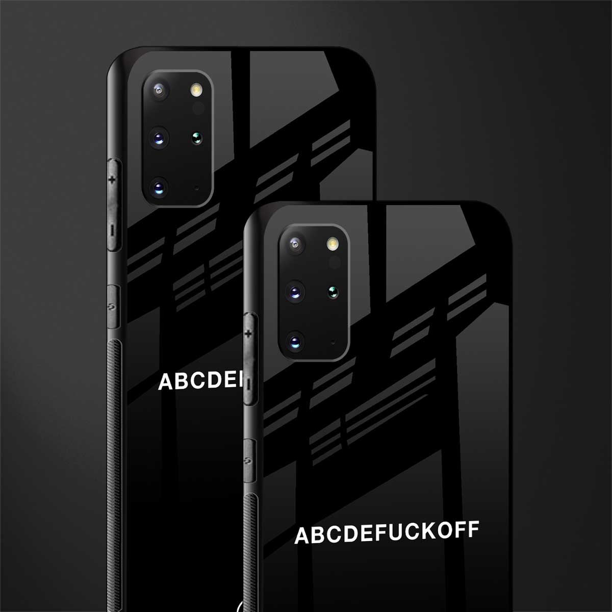 abcdefuckoff glass case for samsung galaxy s20 plus image-2