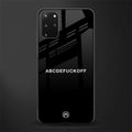 abcdefuckoff glass case for samsung galaxy s20 plus image