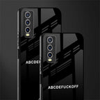 abcdefuckoff glass case for vivo y20i vivo y20t image-2