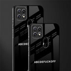 abcdefuckoff glass case for oppo a15s image-2