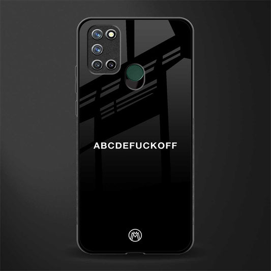 abcdefuckoff glass case for realme 7i image