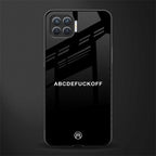 abcdefuckoff glass case for oppo f17 image