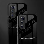 abcdefuckoff glass case for vivo v20 se image-2