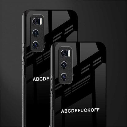 abcdefuckoff glass case for vivo v20 se image-2