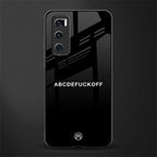 abcdefuckoff glass case for vivo v20 se image