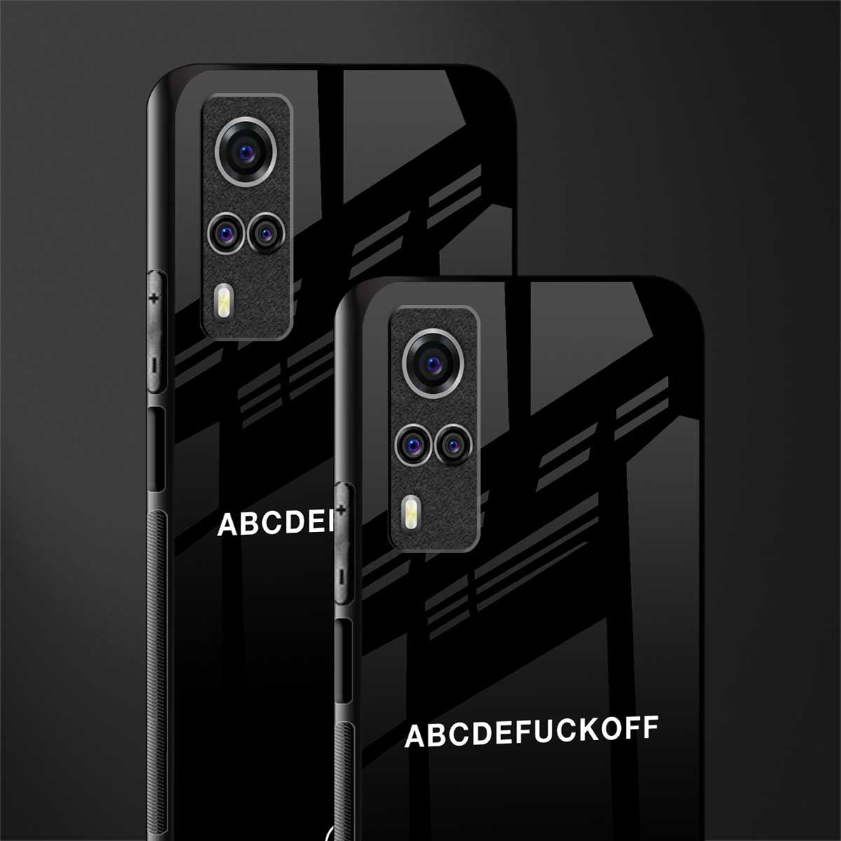 abcdefuckoff glass case for vivo y51a image-2