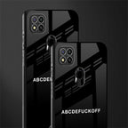 abcdefuckoff glass case for redmi 9 image-2