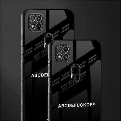 abcdefuckoff glass case for poco c31 image-2