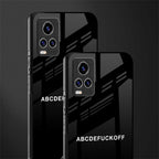 abcdefuckoff glass case for vivo v20 pro image-2