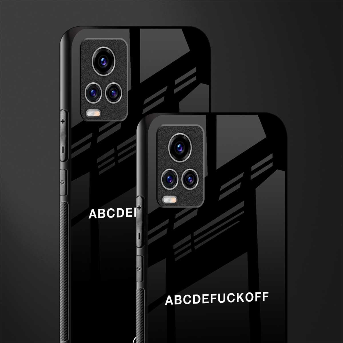 abcdefuckoff glass case for vivo v20 pro image-2