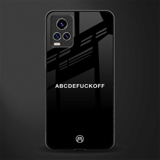 abcdefuckoff glass case for vivo v20 pro image