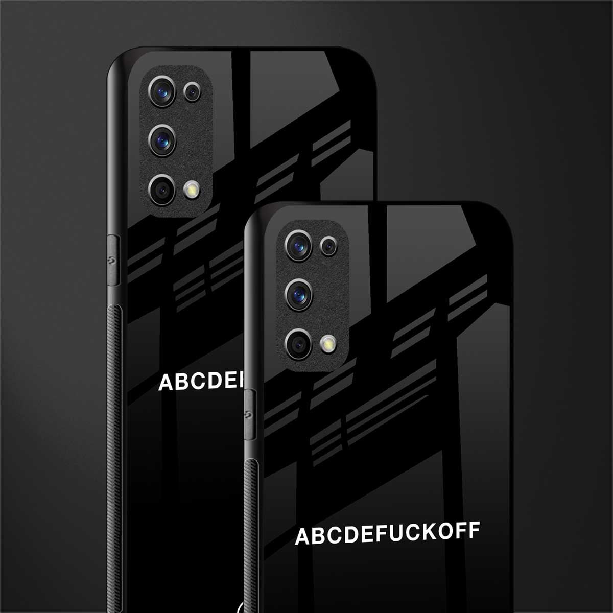 abcdefuckoff glass case for realme x7 pro image-2