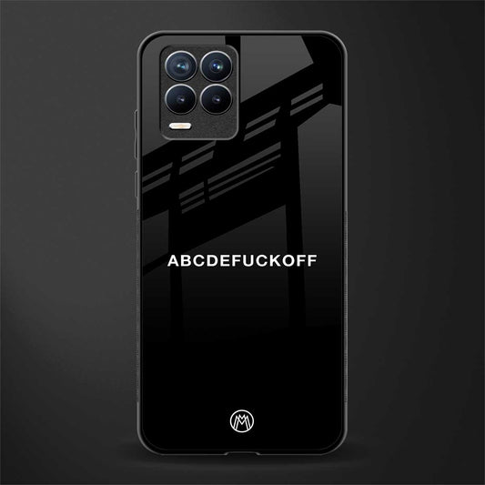 abcdefuckoff glass case for realme 8 4g image