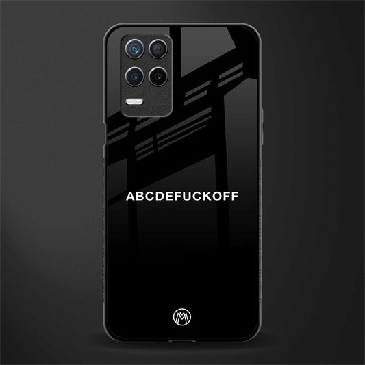 abcdefuckoff glass case for realme 8s 5g image