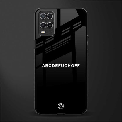 abcdefuckoff glass case for oppo a54 image