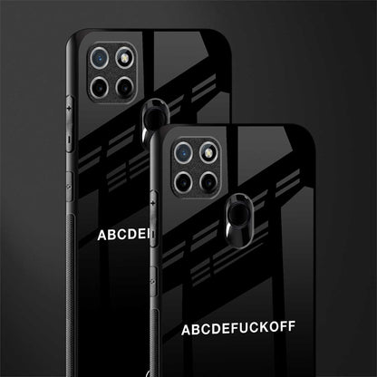 abcdefuckoff glass case for realme c21y image-2