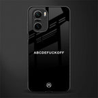 abcdefuckoff glass case for mi 11x 5g image