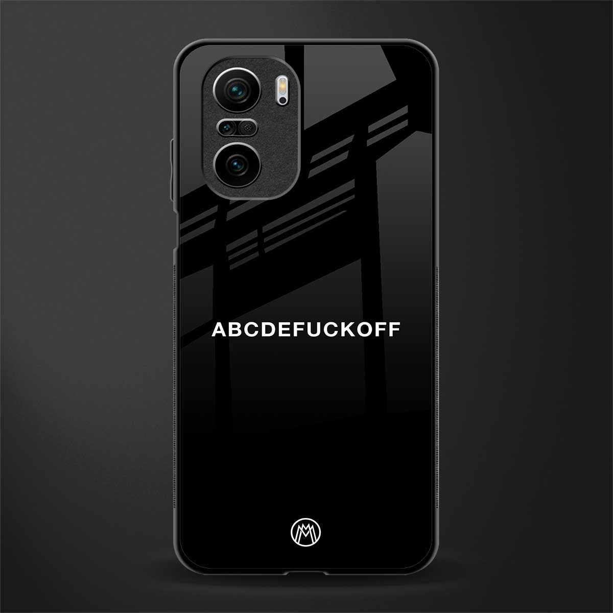 abcdefuckoff glass case for mi 11x 5g image