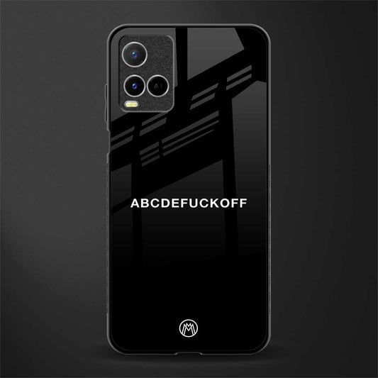 abcdefuckoff glass case for vivo y21s image