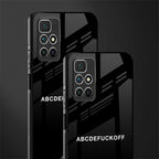 abcdefuckoff glass case for redmi 10 prime image-2