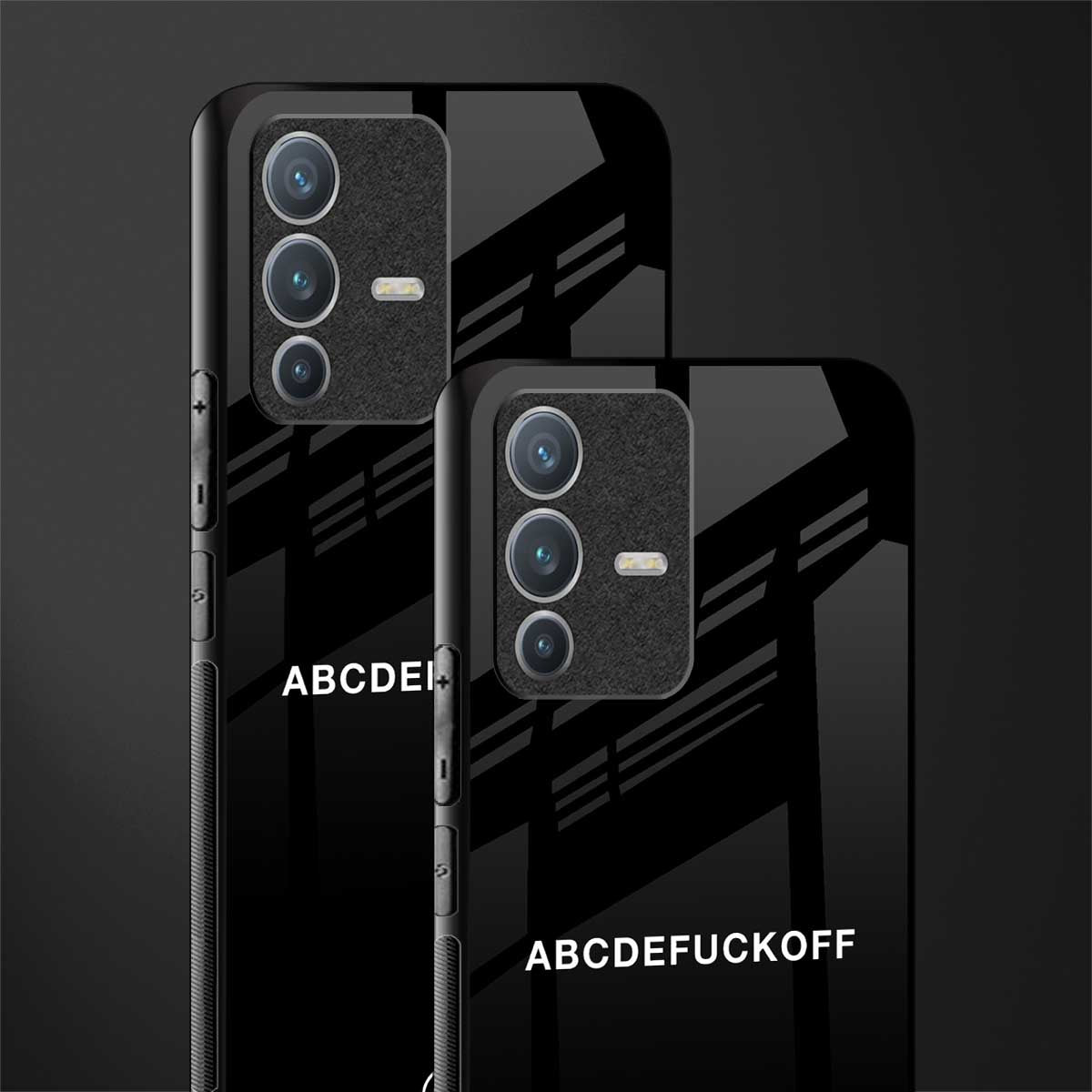abcdefuckoff glass case for vivo v23 pro 5g image-2