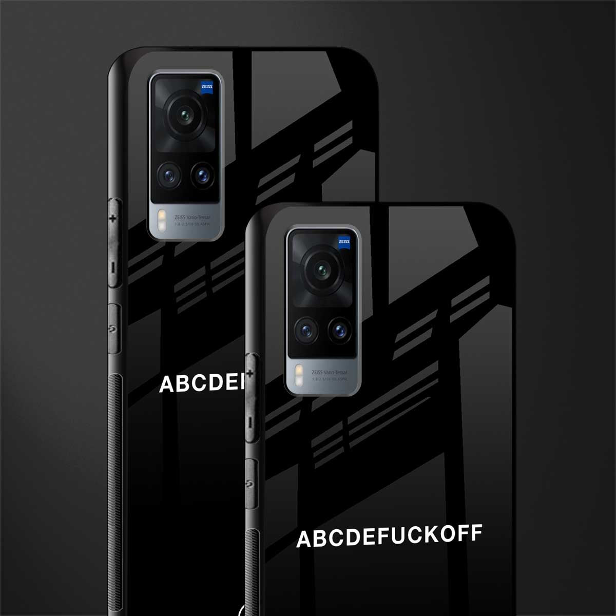 abcdefuckoff glass case for vivo x60 image-2