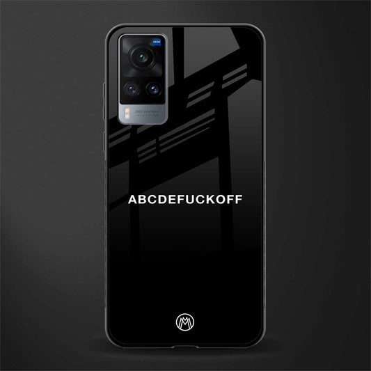 abcdefuckoff glass case for vivo x60 image