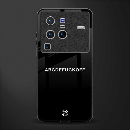 abcdefuckoff glass case for vivo x80 pro 5g image